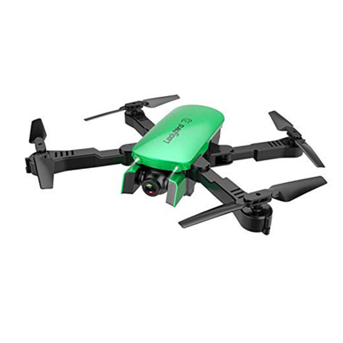 Adsvtech WiFi FPV RC Drone with Double 1080 HD Camera for Beginners Foldable Quadcopter, Automatic Beauty, Gesture Photography, Trajectory Flight Gree