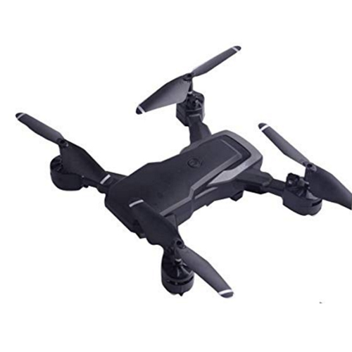 Hengfuntong-Elec Foldable FPV Drone with 1080P Camera, WiFi RC Quadcopter, Wide-Angle Live Video/Voice Control/Gravity Sensor