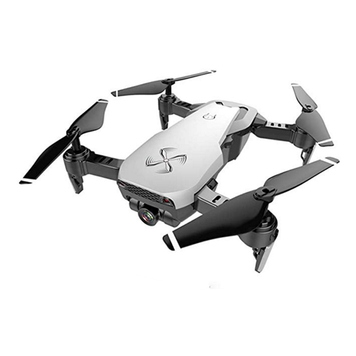 4K Ultra HD Dual Camera FPV WiFi Quadcopter Follow Me Mode Gesture Control 2 Batteries Included (White)